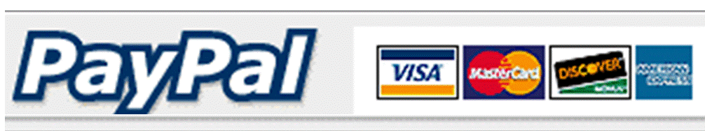 Payments accepted using Paypal